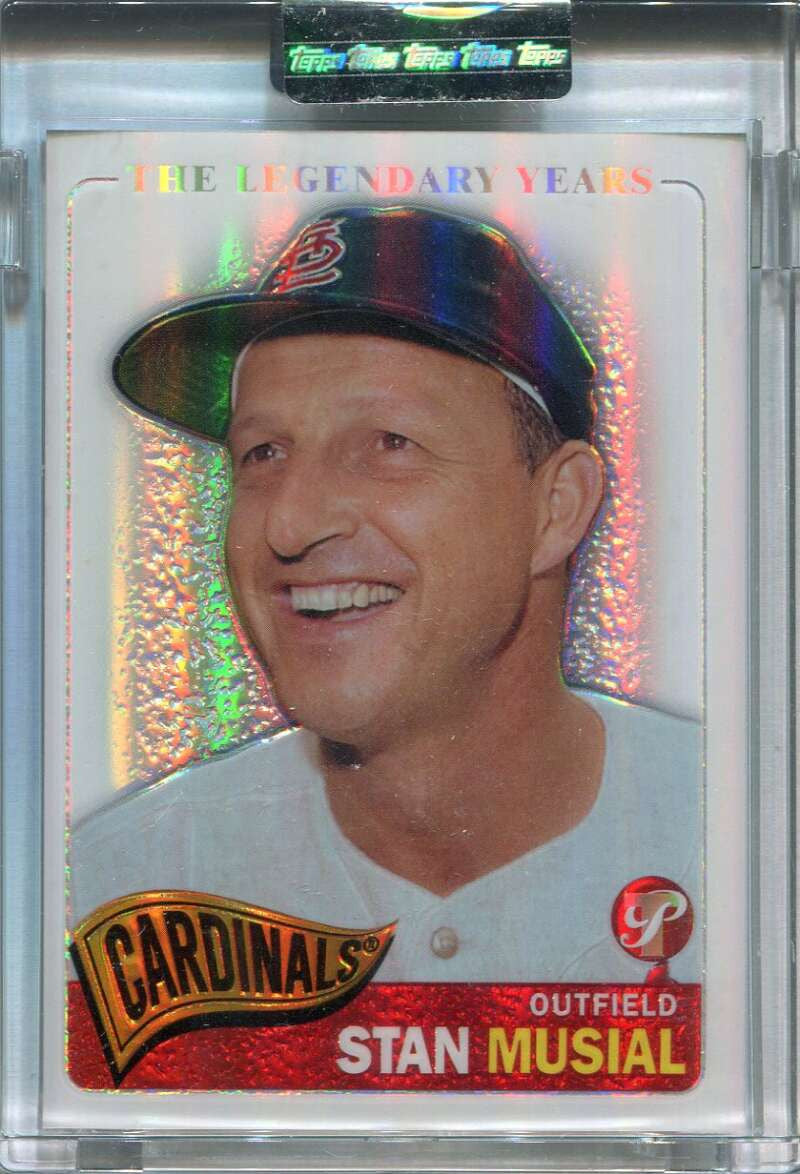 2005 Topps Pristine Legends Refractor 27 Stan Musial C Common 248/549