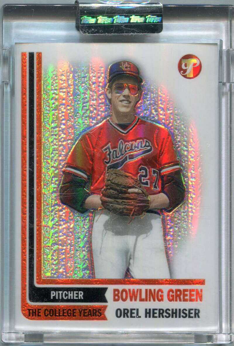 DELETE 153905 2005 Topps Pristine Legends Refractor 106 Orel Hershiser U Uncommon 57/199