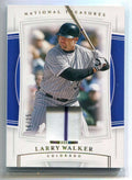 2020 Panini National Treasures Holo Gold 95 Larry Walker Jersey 18/25