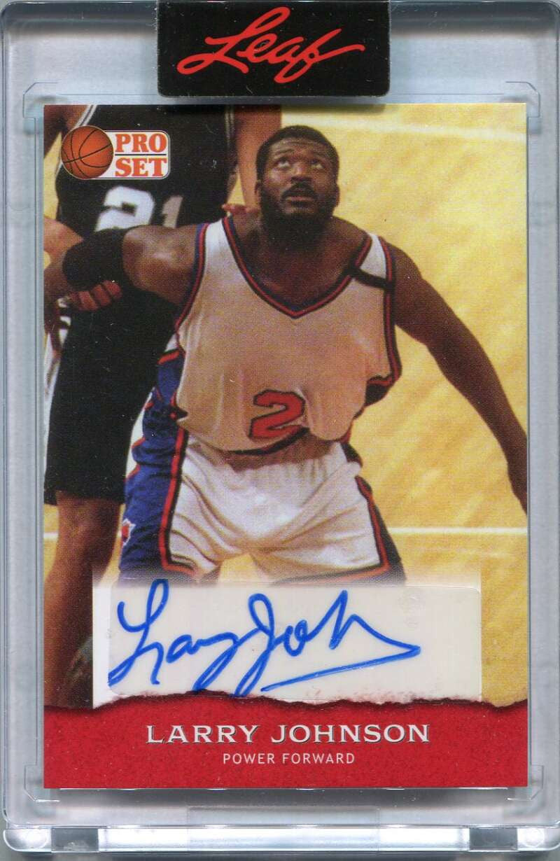 2022 Leaf Pro Set psalj1 Larry Johnson Auto