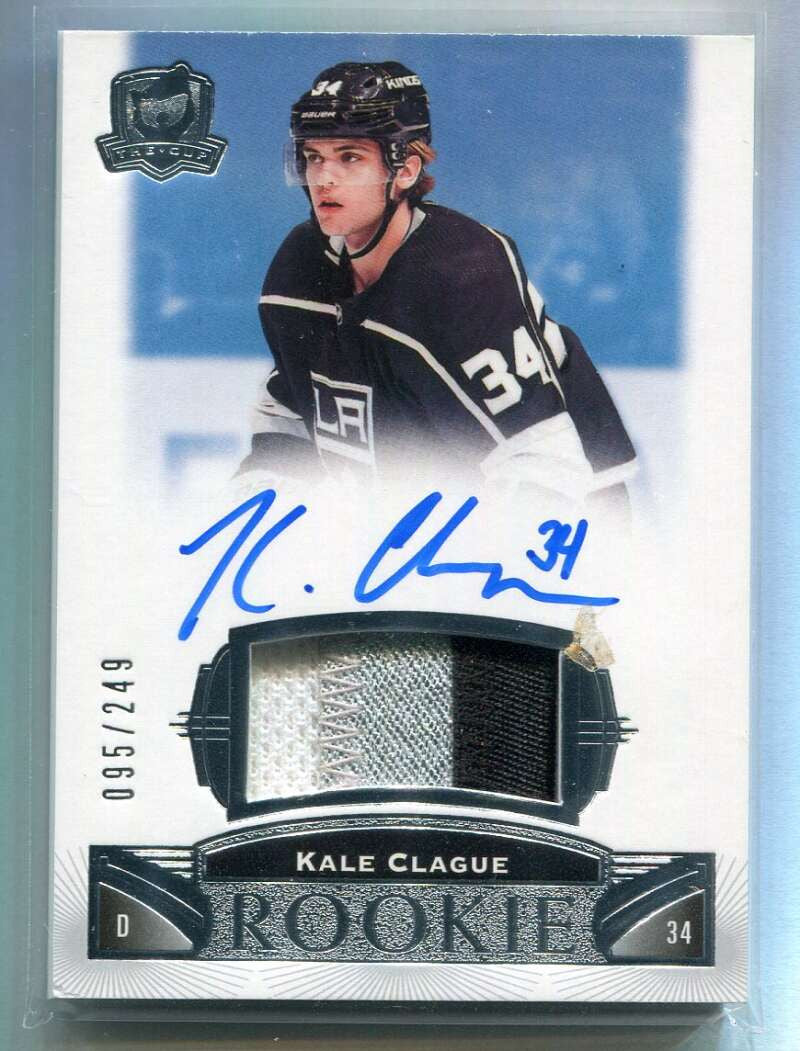 2019-20 The Cup 114 Kyle Clague Rookie Patch Auto 95/249