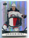 2022-23 Exquisite Collection Rookie Patch RPKJ Kent Johnson Rookie Patch 58/99