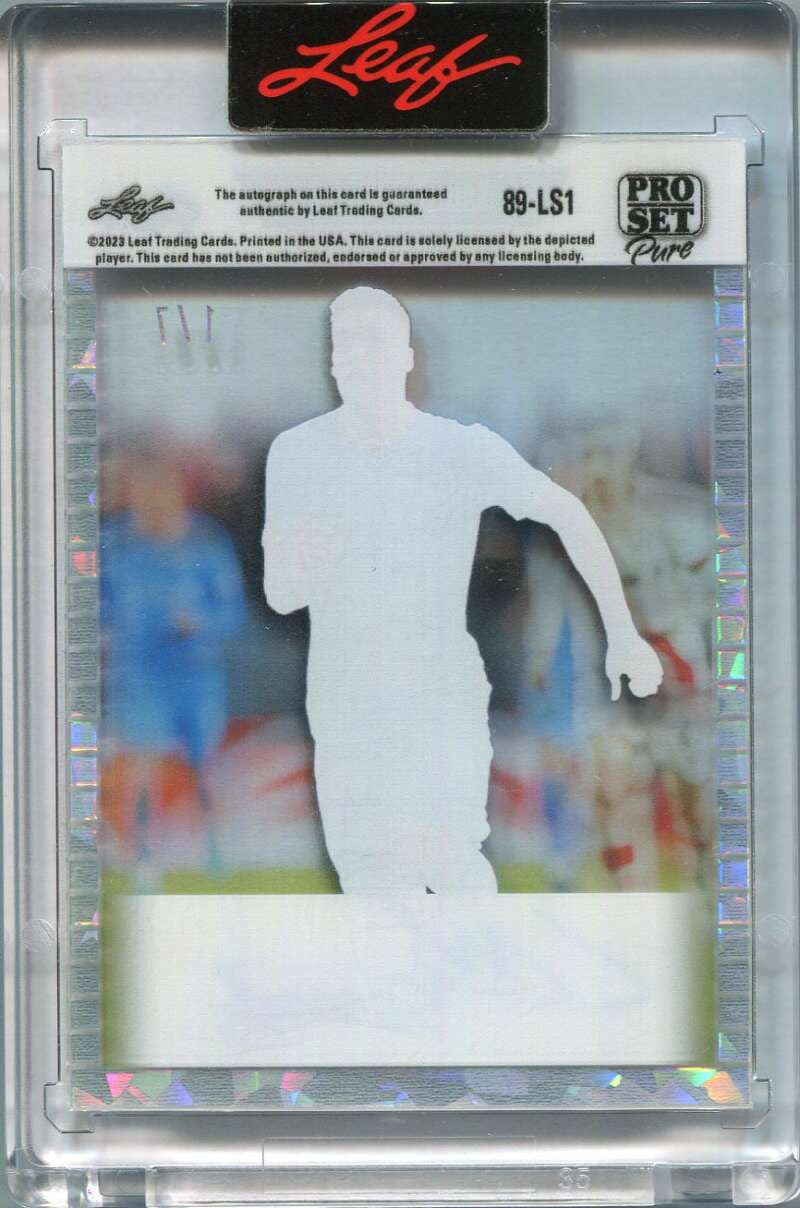 2023 Leaf Pro Set Pure '89 Pro Set Silver Pattern 89ls1 Luis Suarez Auto 1/7
