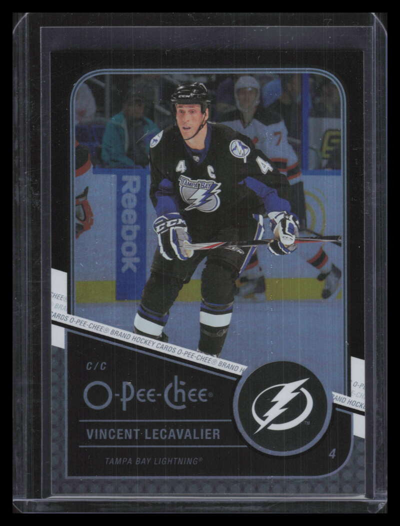 2011-12 O-Pee-Chee Black Rainbow 136 Vincent Lecavalier 37/100