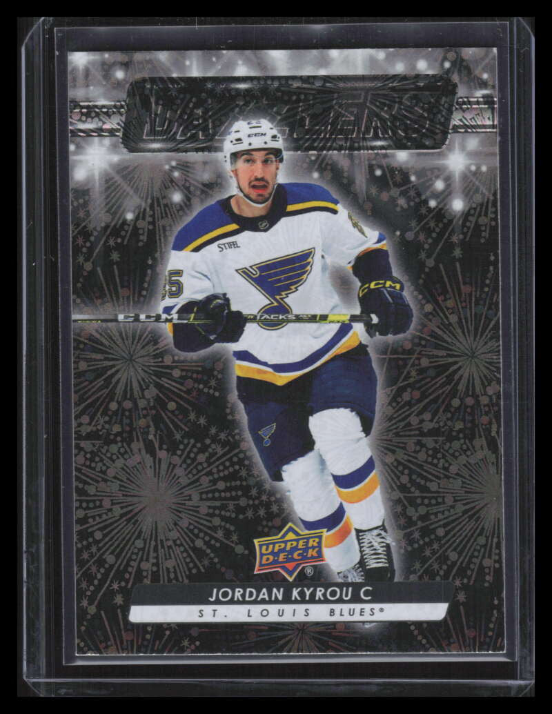 2023-24 Upper Deck Dazzlers Black dz52 Jordan Kyrou