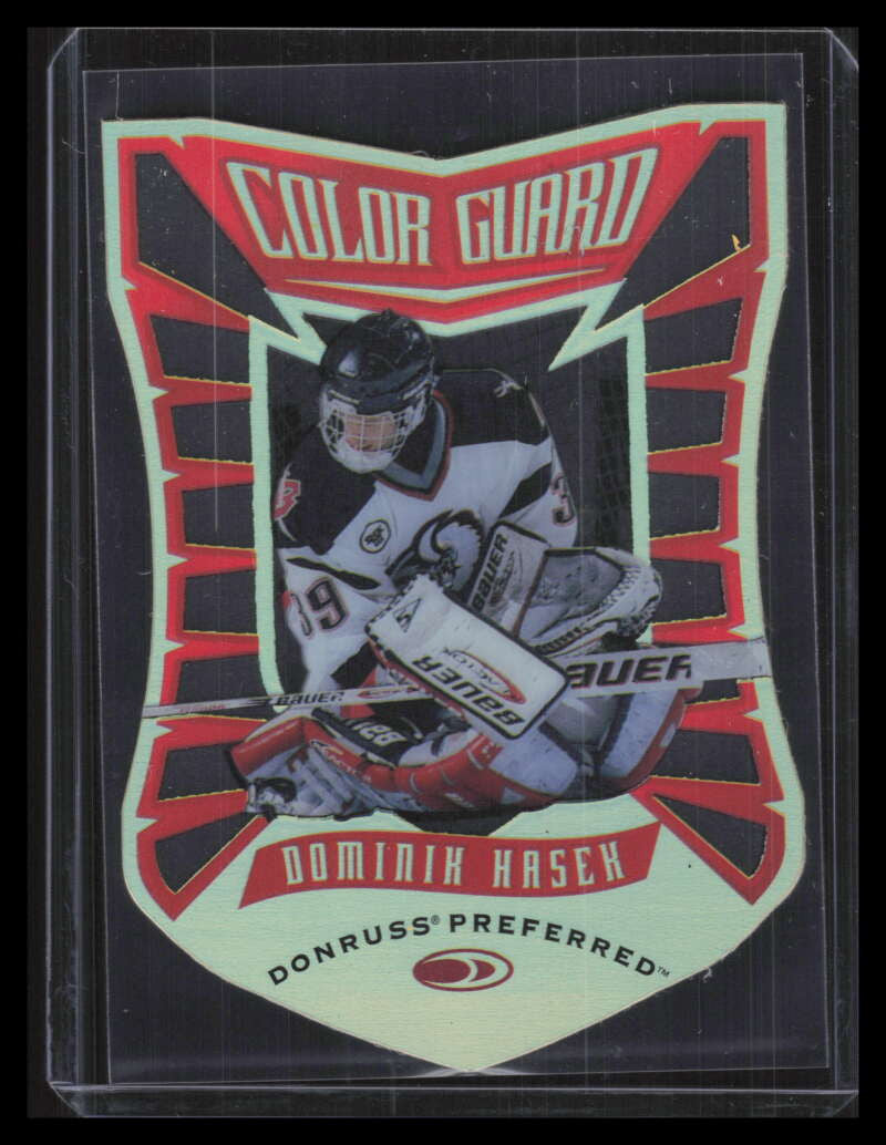 DELETE 154623 1997-98 Donruss Preferred Color Guard 6 Dominik Hasek 323/1500