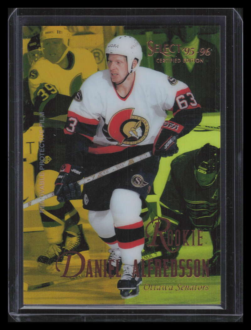 1995-96 Select Certified Mirror Gold 122 Daniel Alfredsson Rookie