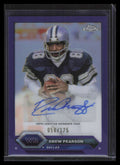2023 Topps Composite Chrome Autographs Purple Refractor Drew Pearson Auto 56/175