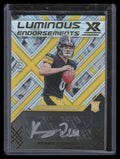 2022 Panini XR Luminous Endorsements Autographs Kenny Pickett Rookie Auto 52/99