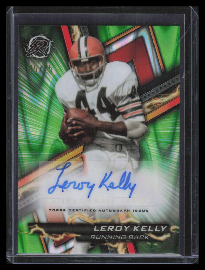 2023 Topps Composite Resurgence Autographs Green Surge Leroy Kelly Auto 5/25