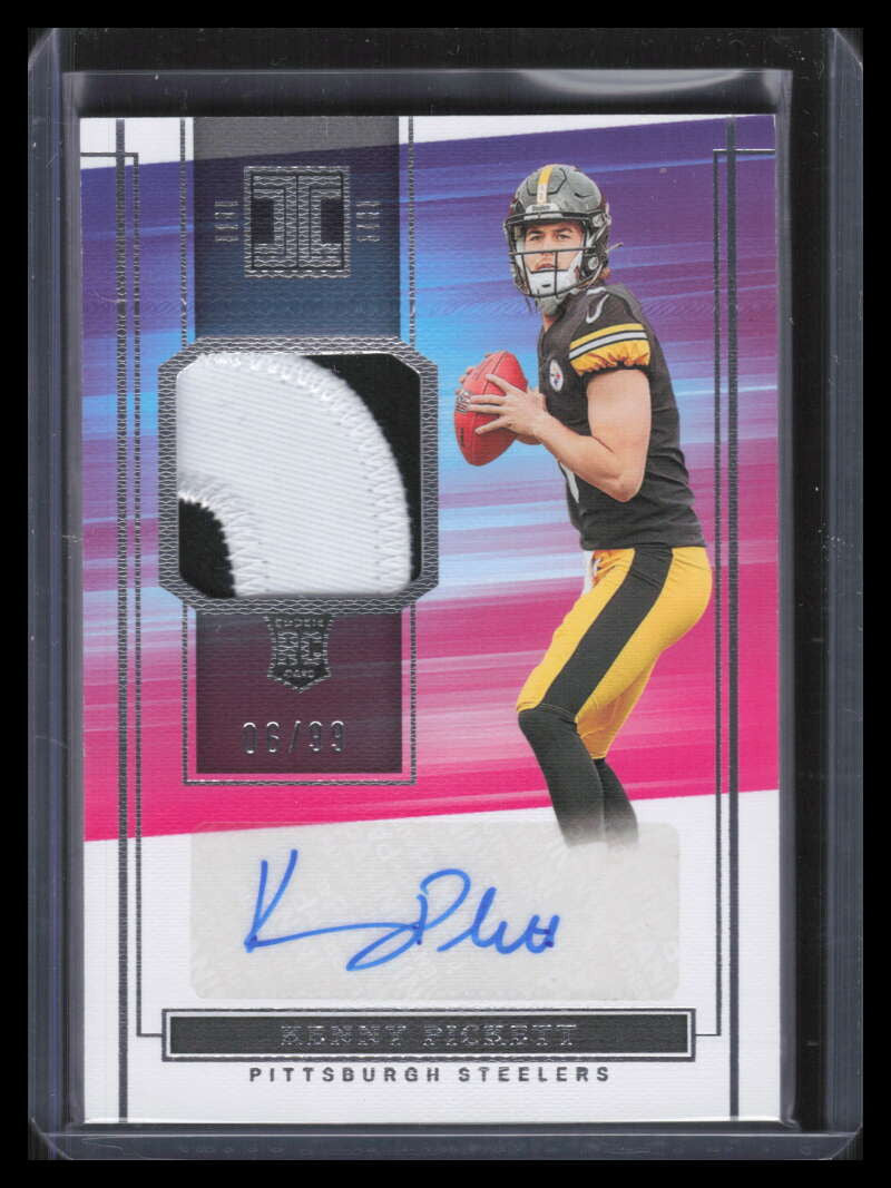 DELETE 154703 2022 Panini Impeccable Patch Autographs 11 Kenny Pickett Rookie Patch Auto 6/99