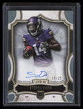 2015 Topps Supreme Rookie Autographs Green SRASD Stefon Diggs Rookie Auto 16/25