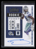 2020 Panini Contenders 107b CeeDee Lamb Rookie Auto /125 SP