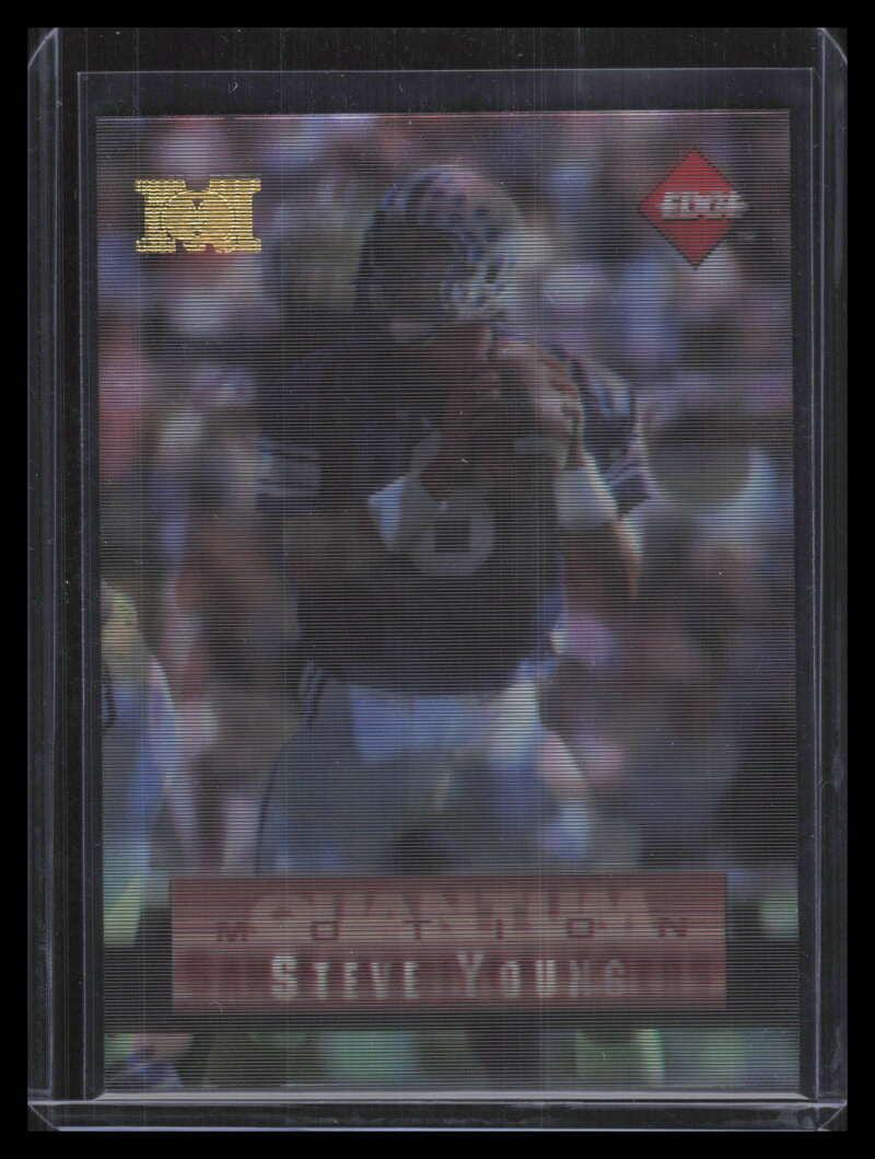 1996 Collector's Edge Quantum Motion Foils 24 Steve Young 15/500