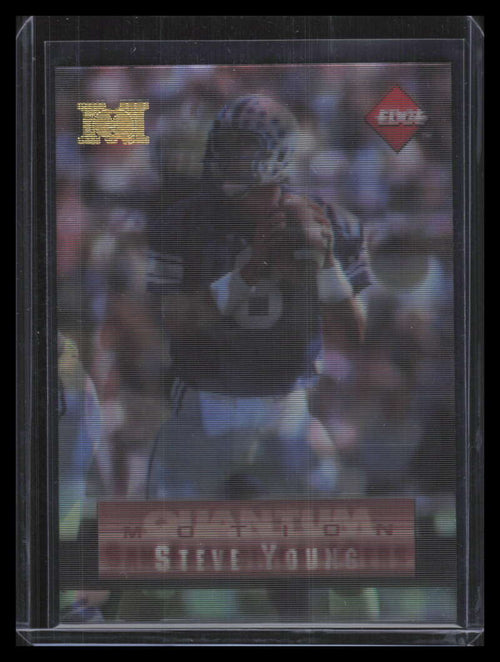 1996 Collector's Edge Quantum Motion Foils 24 Steve Young 15/500