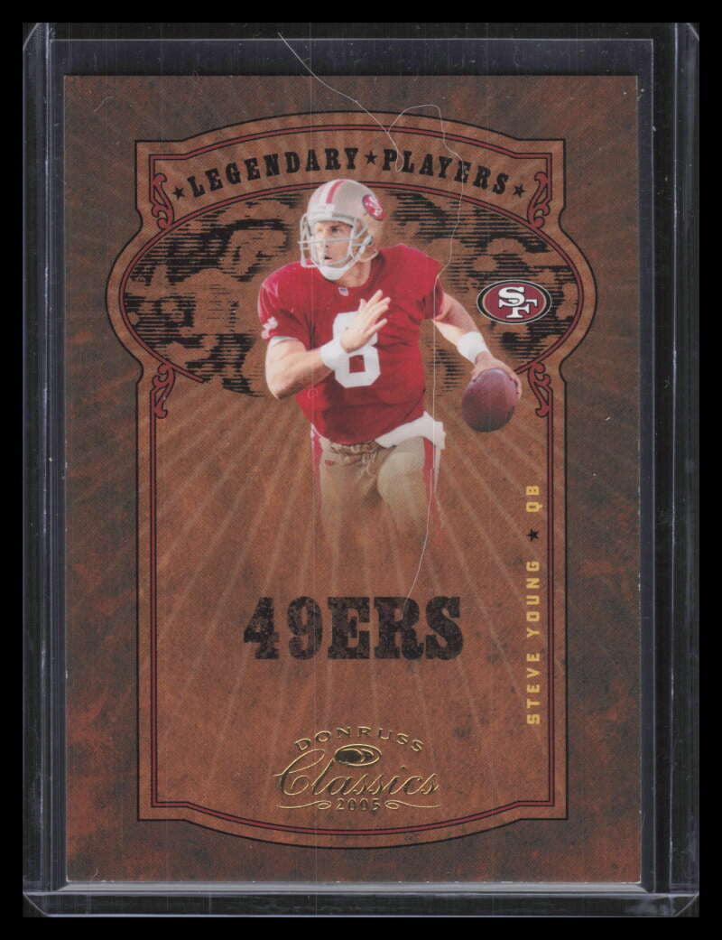 2005 Donruss Classics Legendary Players Gold 26 Steve Young 197/250
