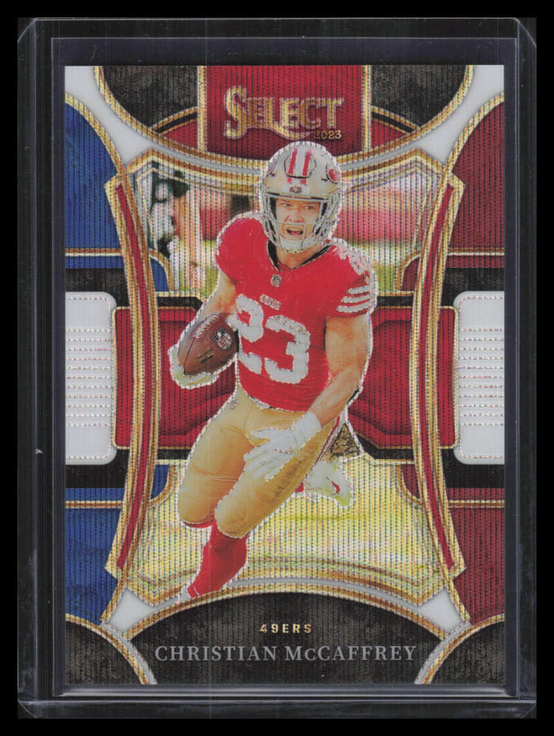 2023 Select Prizm Tri Color Refractor 482 Christian McCaffrey 44/149 Suite Level