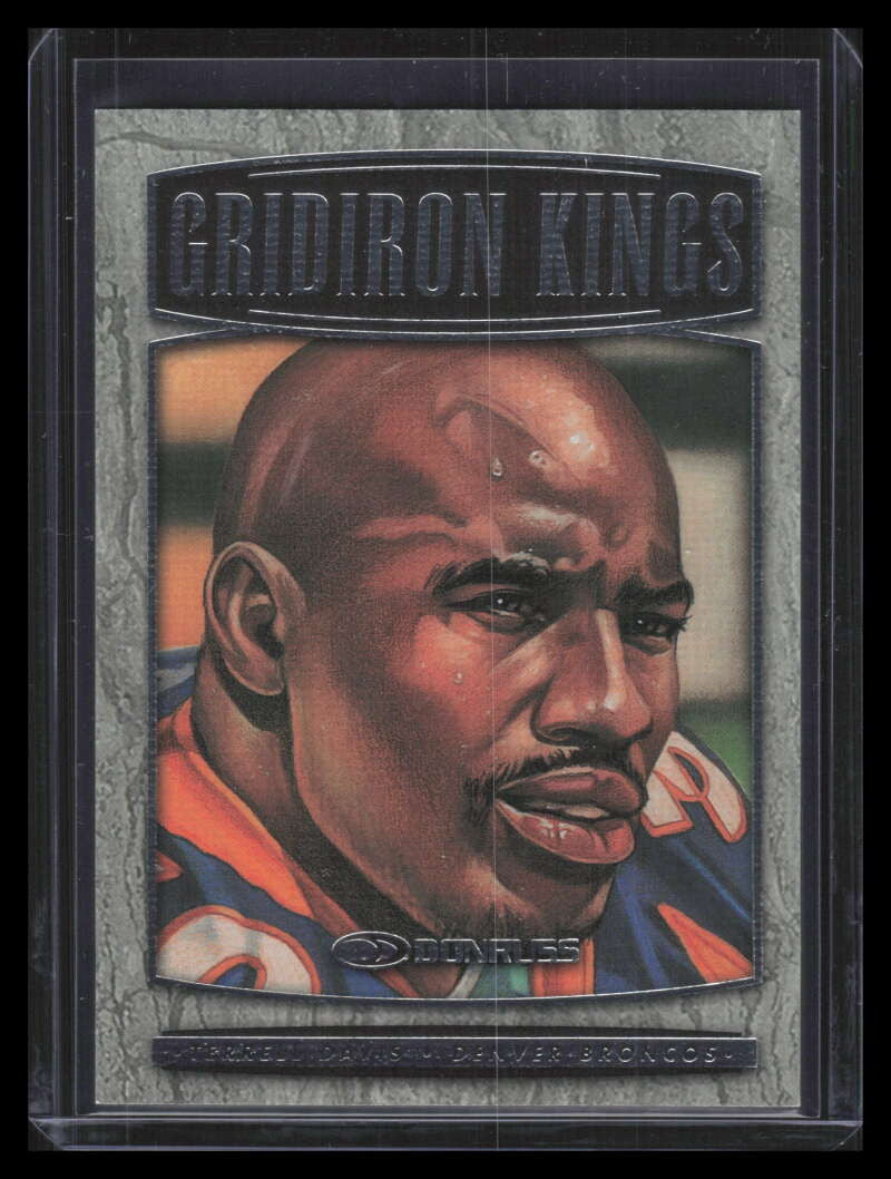 1999 Donruss Gridiron Kings Canvas gk16 Terrell Davis 265/500