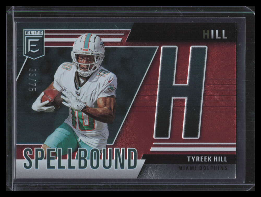 2024 Elite Spellbound Red 1 Tyreek Hill 39/75