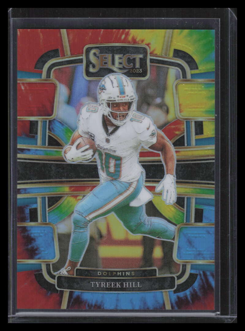2023 Select Prizm Tie Dye Refractor 62 Tyreek Hill 3/25 Concourse