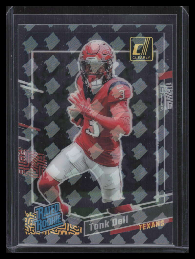 2023 Clearly Donruss Holo RR Logo 85 Tank Dell RR Rated Rookie