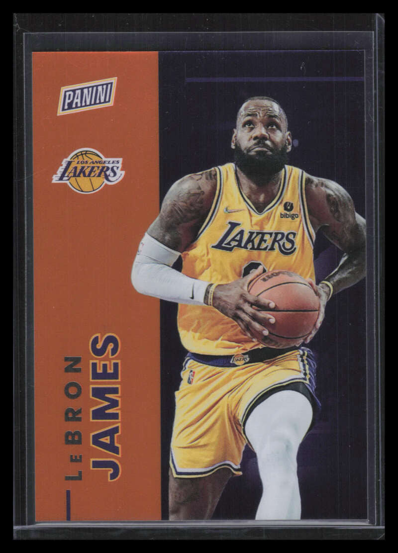 2022 Panini National Convention National Inserts Orange n7 LeBron James 160/199