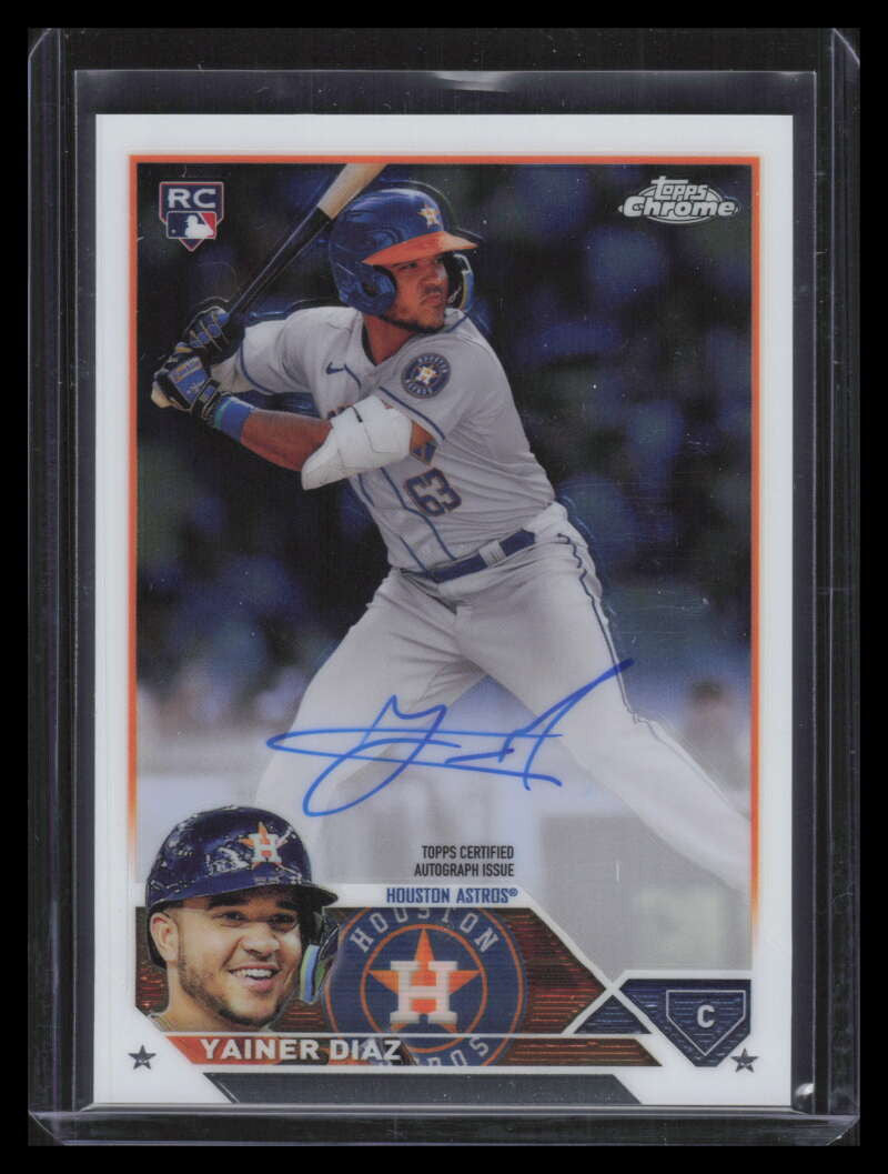 2023 Topps Chrome Rookie Autographs RAYD Yainer Diaz Rookie Auto