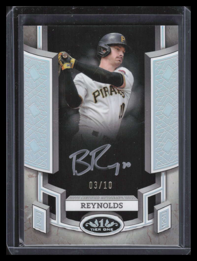 2024 Topps Tier One Break Out Autographs Holo Silver Bryan Reynolds Auto 3/10