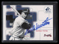 1999 SP Signature Autographs EMA Eddie Matthews Auto