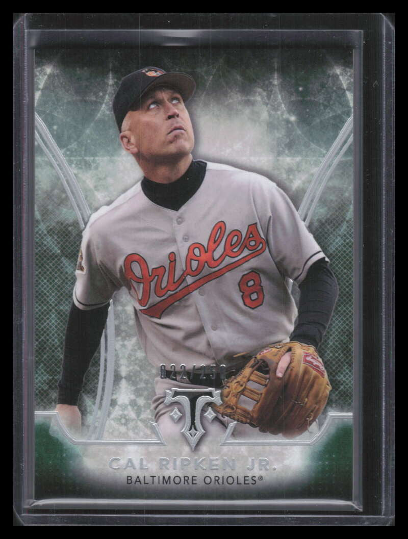 DELETE 155318 2015 Topps Triple Threads Emerald 14 Cal Ripken Jr. 22/250