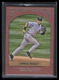 2011 Topps Gypsy Queen Framed Paper 90 Derek Jeter 300/999