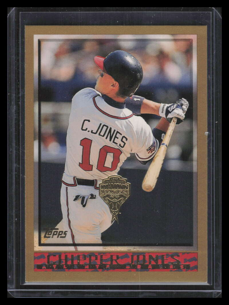 1998 Topps Inaugural Diamondbacks 305 Chipper Jones
