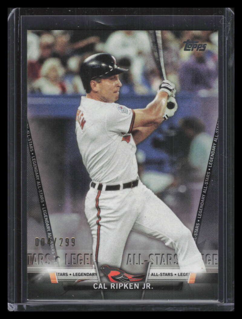 DELETE 155357 2018 Topps Update Salute Black s8 Cal Ripken Jr. 4/299