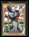 SOLD 155368 2014 Bowman Chrome Gold Refractor 55 Hanley Ramirez 30/50