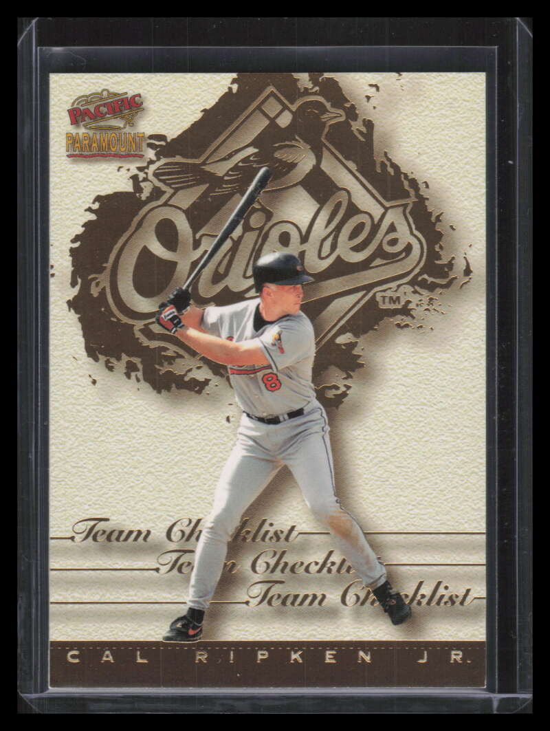 DELETE 155378 1999 Paramount Team Checklists 4 Cal Ripken Jr.