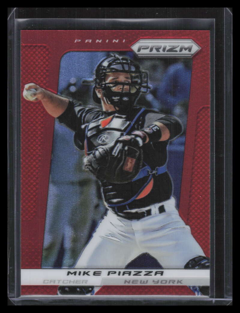 2013 Panini Prizm Prizms Red Refractor 192 Mike Piazza