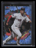 2024 Finest Sky Blue Refractor 220 Rafael Devers Rare 99/150