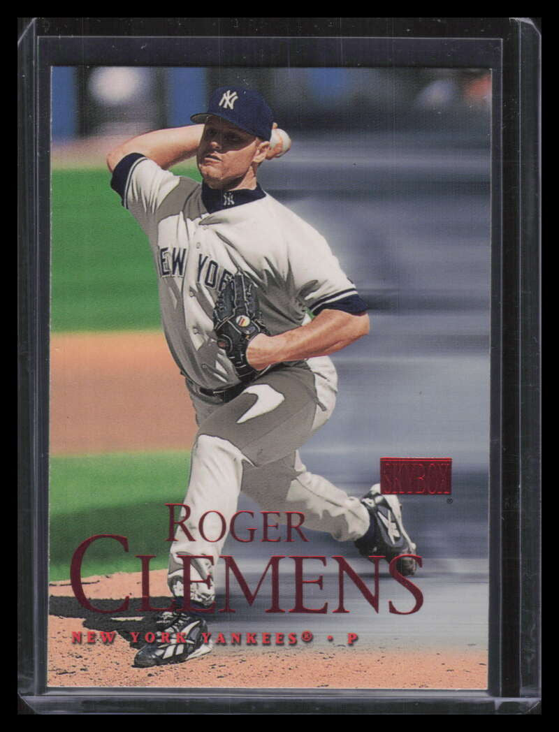 2000 SkyBox Star Rubies 128 Roger Clemens