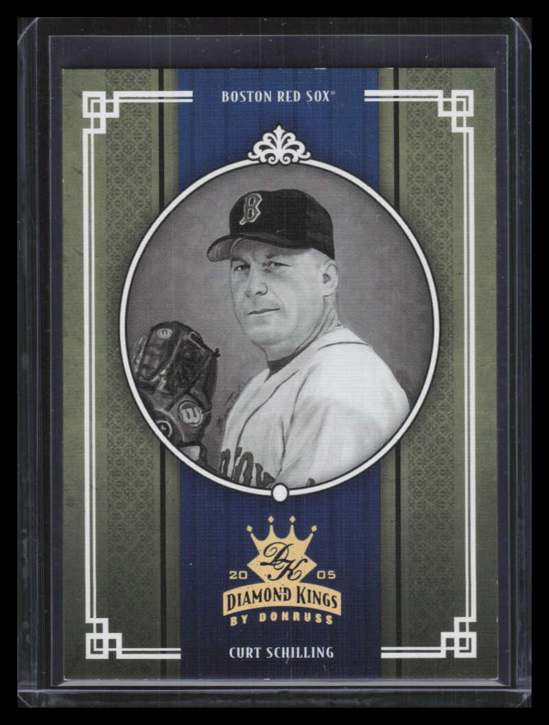 2005 Diamond Kings Gold B/W 39 Curt Schilling 3/25