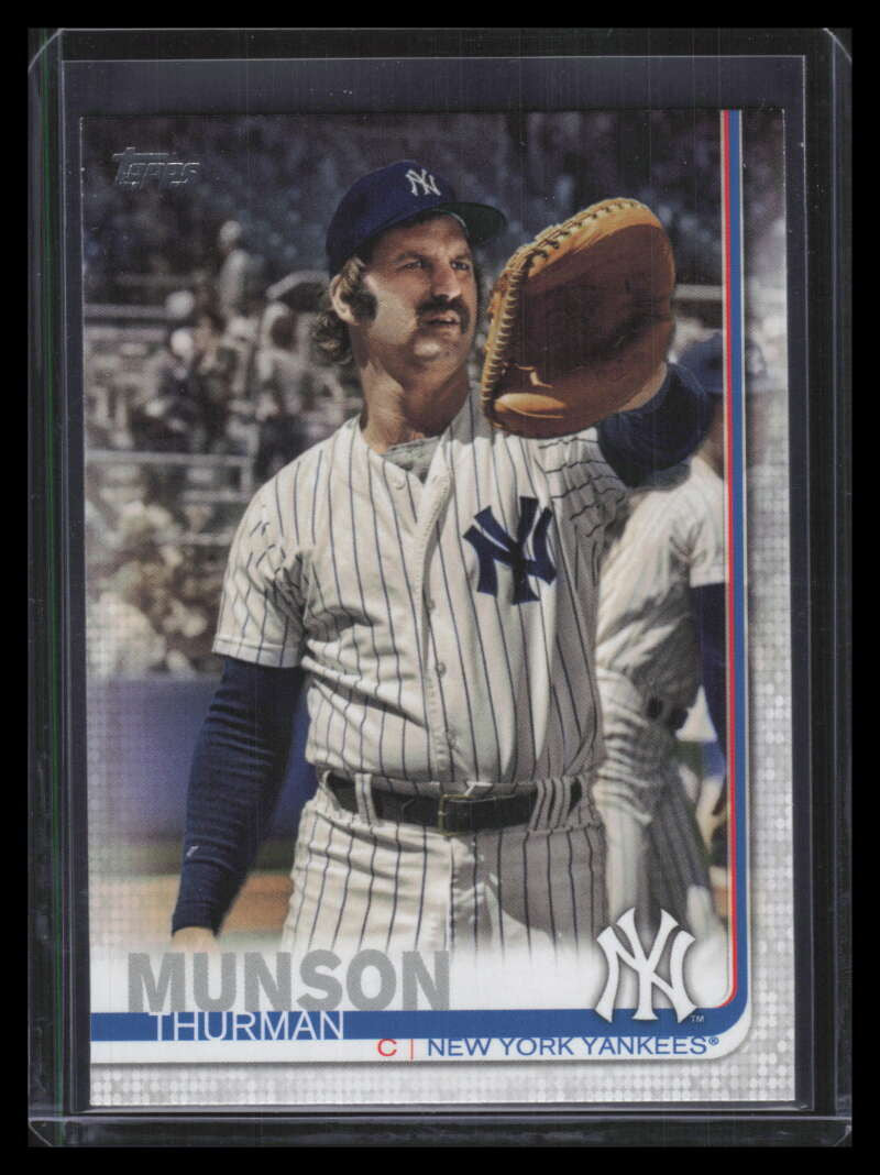 2019 Topps Update Photo Variations us128 Thurman Munson SP