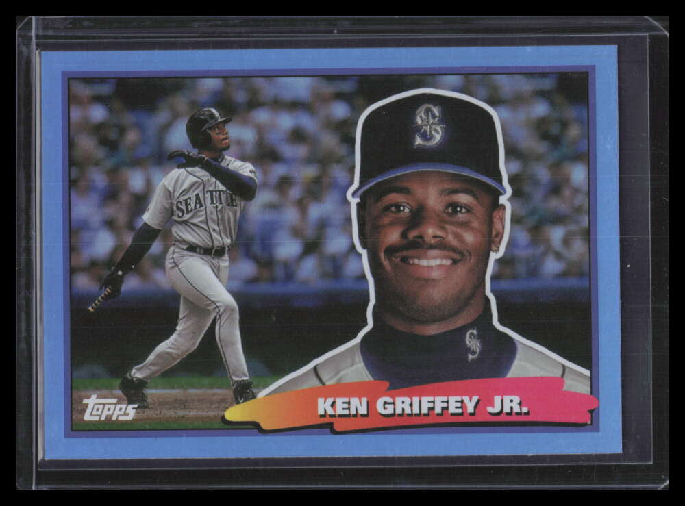 DELETE 155428 2022 Topps Archives '88 Topps Big Foil Sky Blue 88bf12 Ken Griffey Jr.