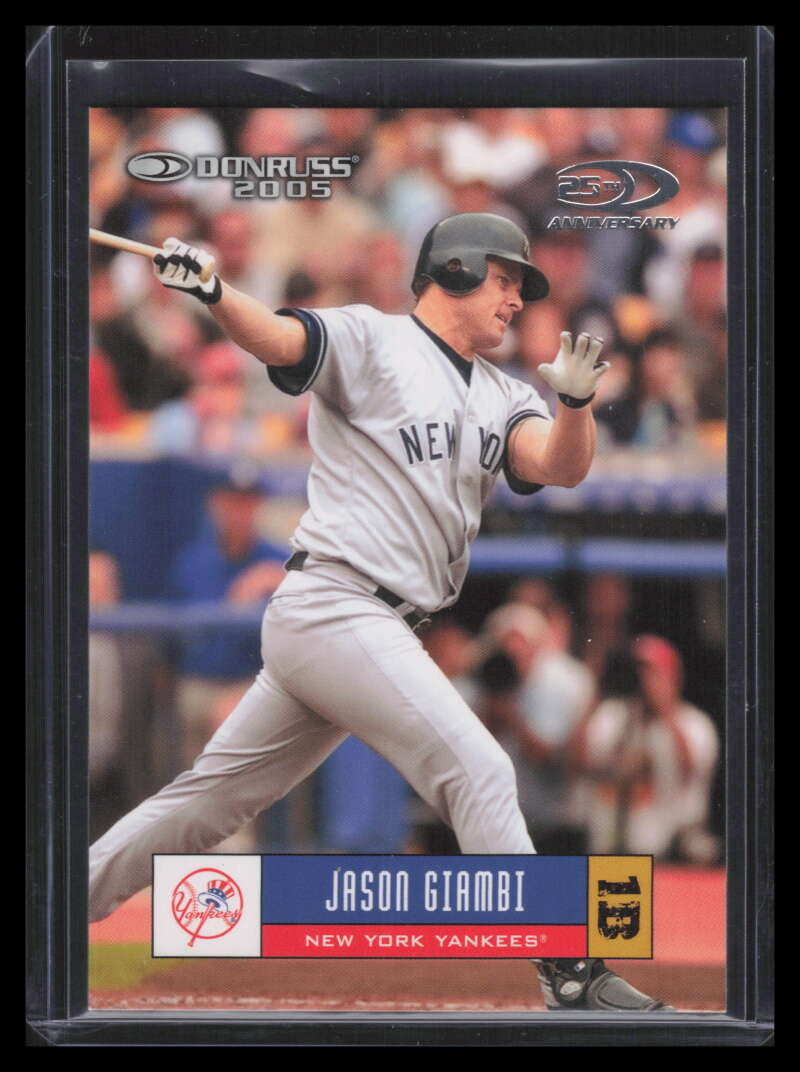 2005 Donruss 25th Anniversary 273 Jason Giambi 10/25