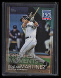 2019 Topps 150 Years of Baseball Greatest Moments Gold gm11 Edgar Martinez 8/50