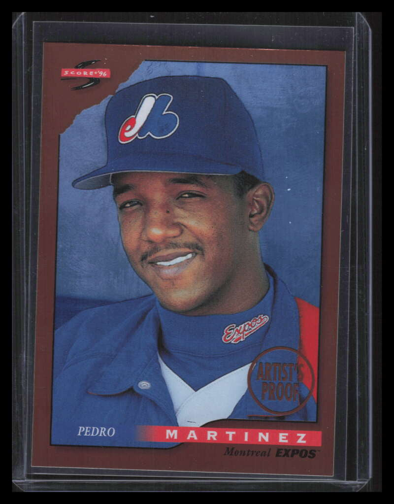 1996 Score Dugout Collection Artist's Proofs b2 Pedro Martinez