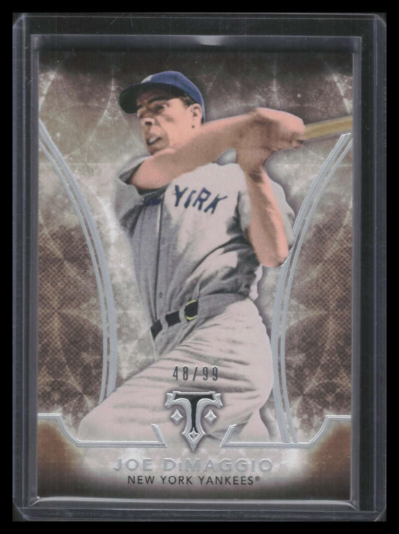 2015 Topps Triple Threads Gold 32 Joe DiMaggio 48/99