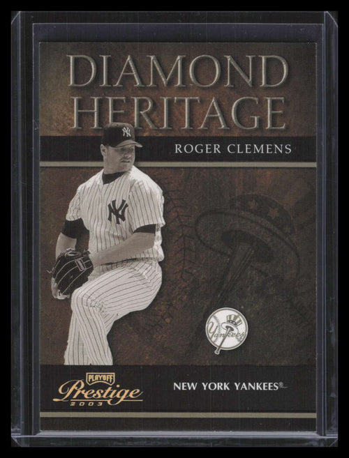 2003 Playoff Prestige Diamond Golden Heritage 8 Roger Clemens 44/50