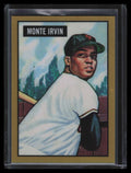 2017 Bowman Chrome '51 Bowman Gold Refractor 3 Monte Irvin 2/50