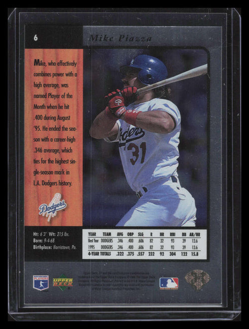 1996 SP Previews FanFest 6 Mike Piazza