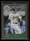 2022 Topps Chrome Ben Baller '87 Topps Gold Refractor 87bc15 Matt Olson 26/50