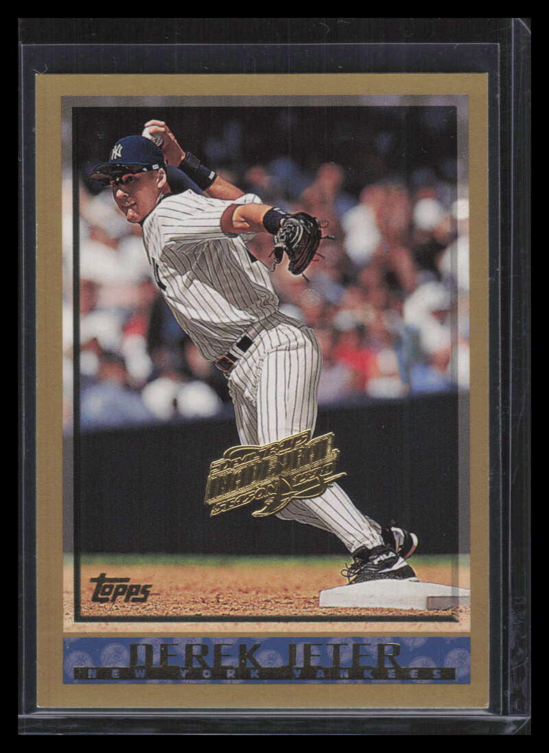 1998 Topps Inaugural Devil Rays 160 Derek Jeter